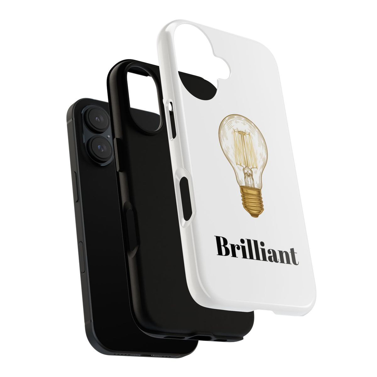 Phone Case — 'Brilliant' Lightbulb Design