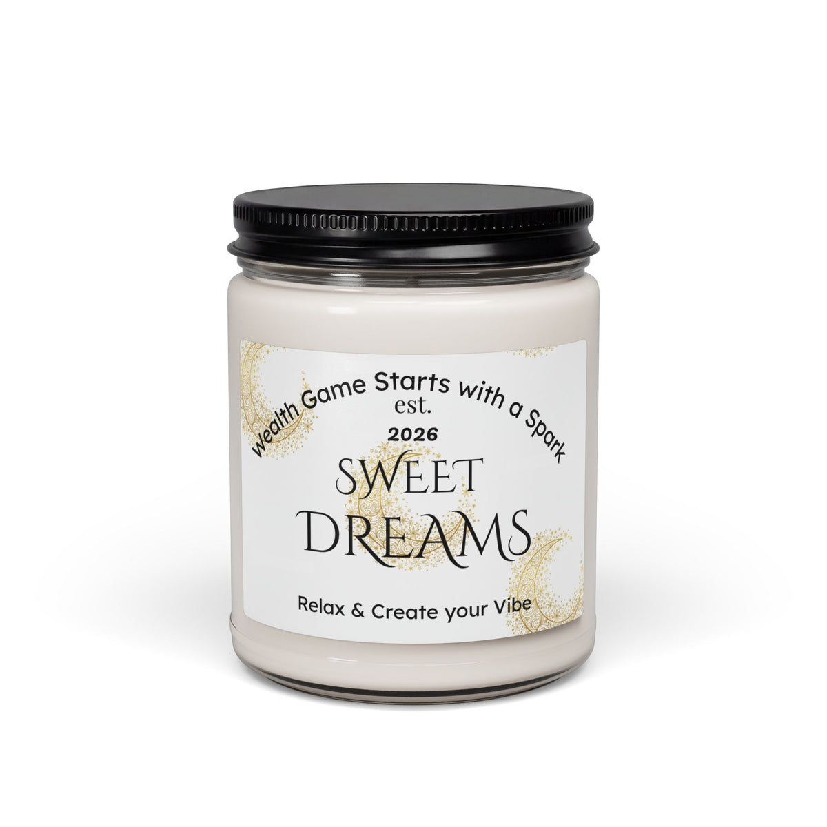 Moonlit Meadow Soy Candle — 9oz Scented Jar