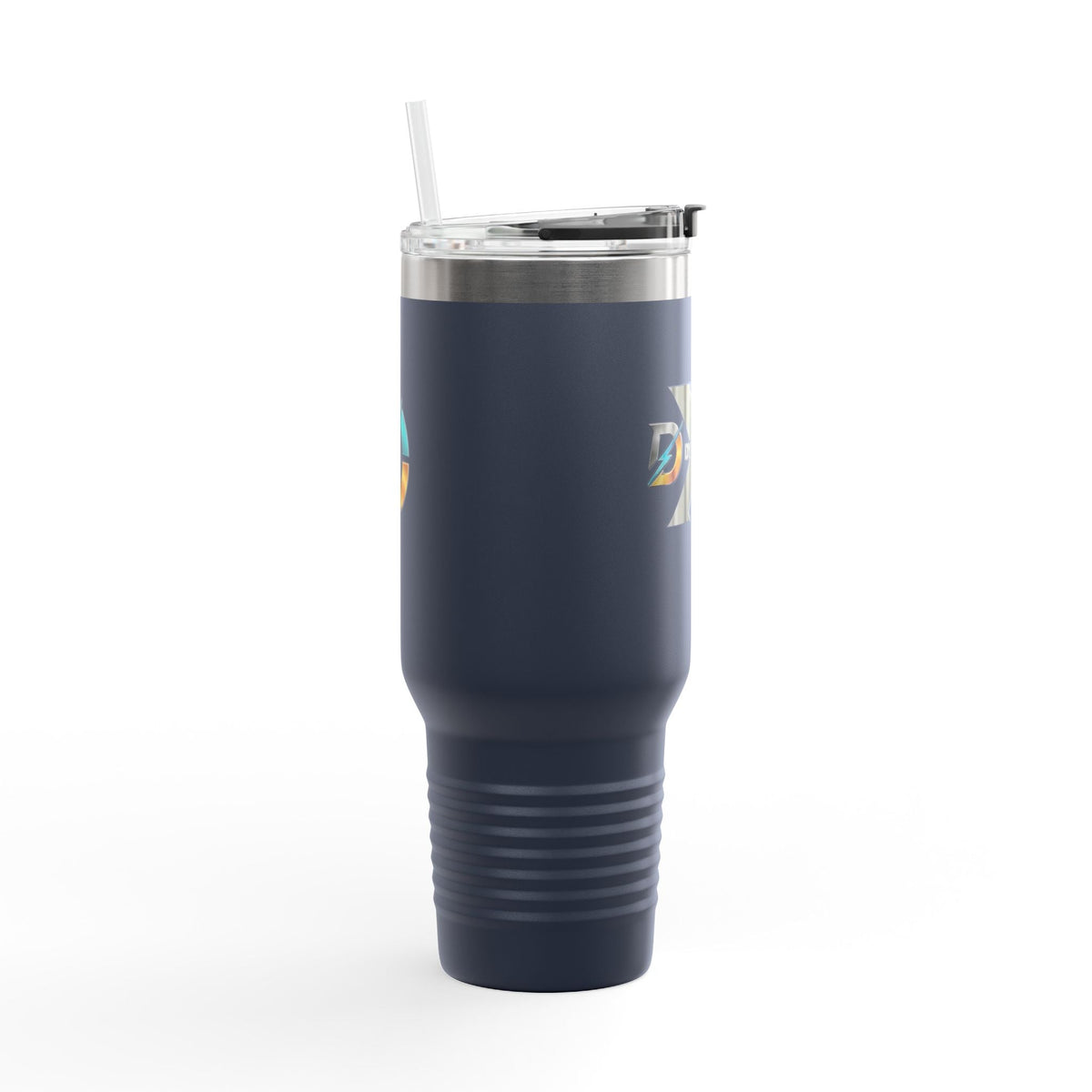 40oz Insulated Travel Mug with Bold Logo — Large Stainless Steel Tumbler Printify