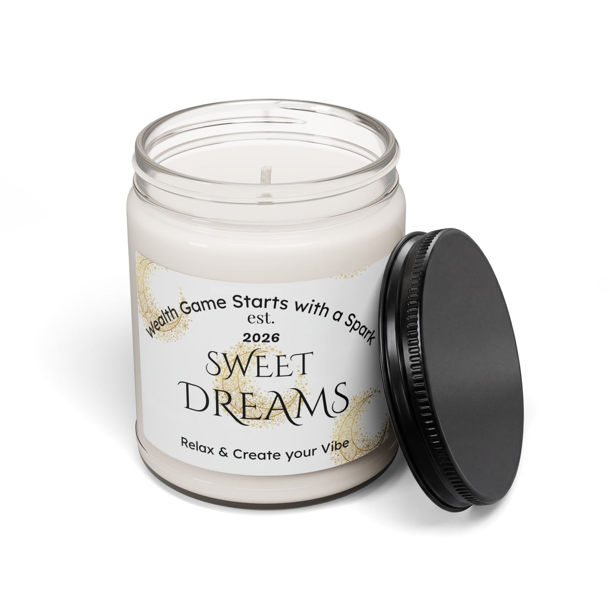 Moonlit Meadow Soy Candle — 9oz Scented Jar