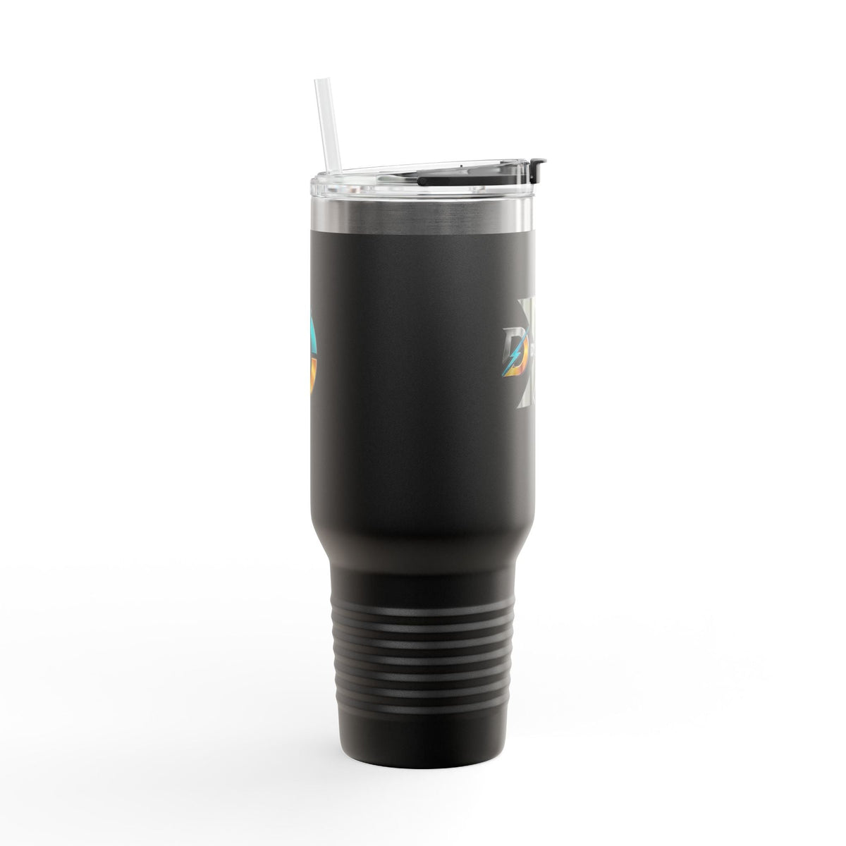 40oz Insulated Travel Mug with Bold Logo — Large Stainless Steel Tumbler Printify
