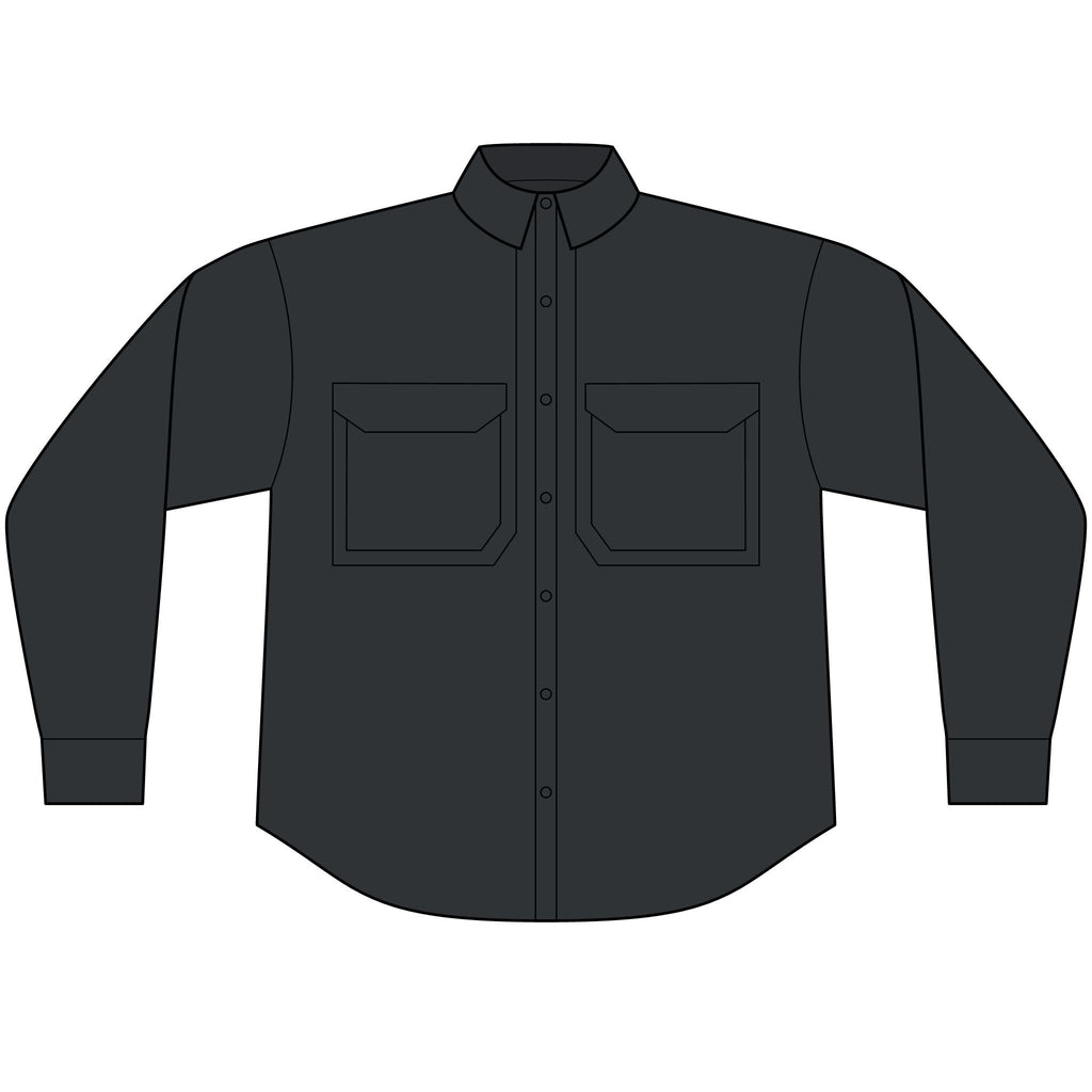 Tactical Long Sleeve Shirt — Military-Inspired Performance Top Printify