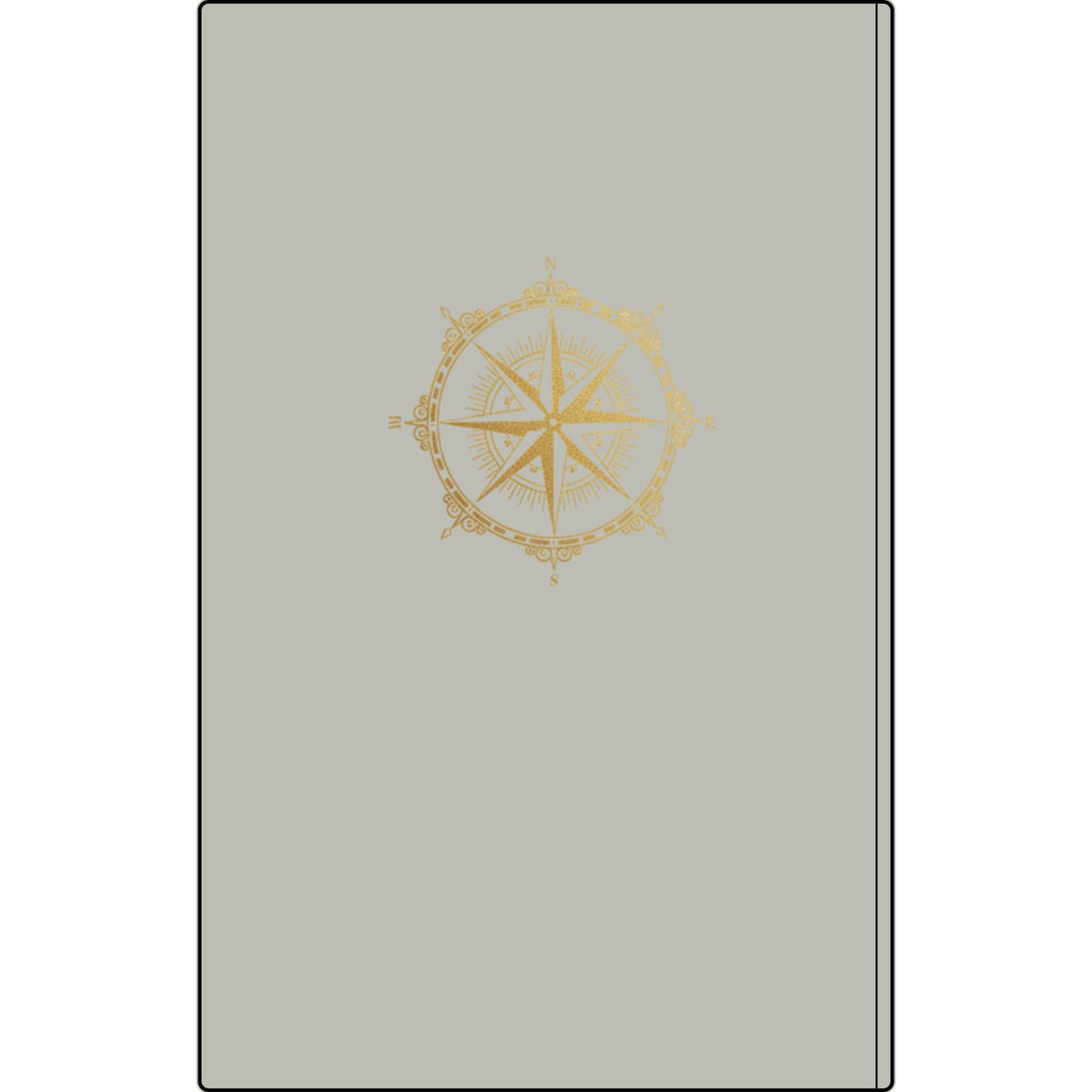 Vegan Leather Journal — 'The Wealth Game' Compass Engraved Notebook Printify