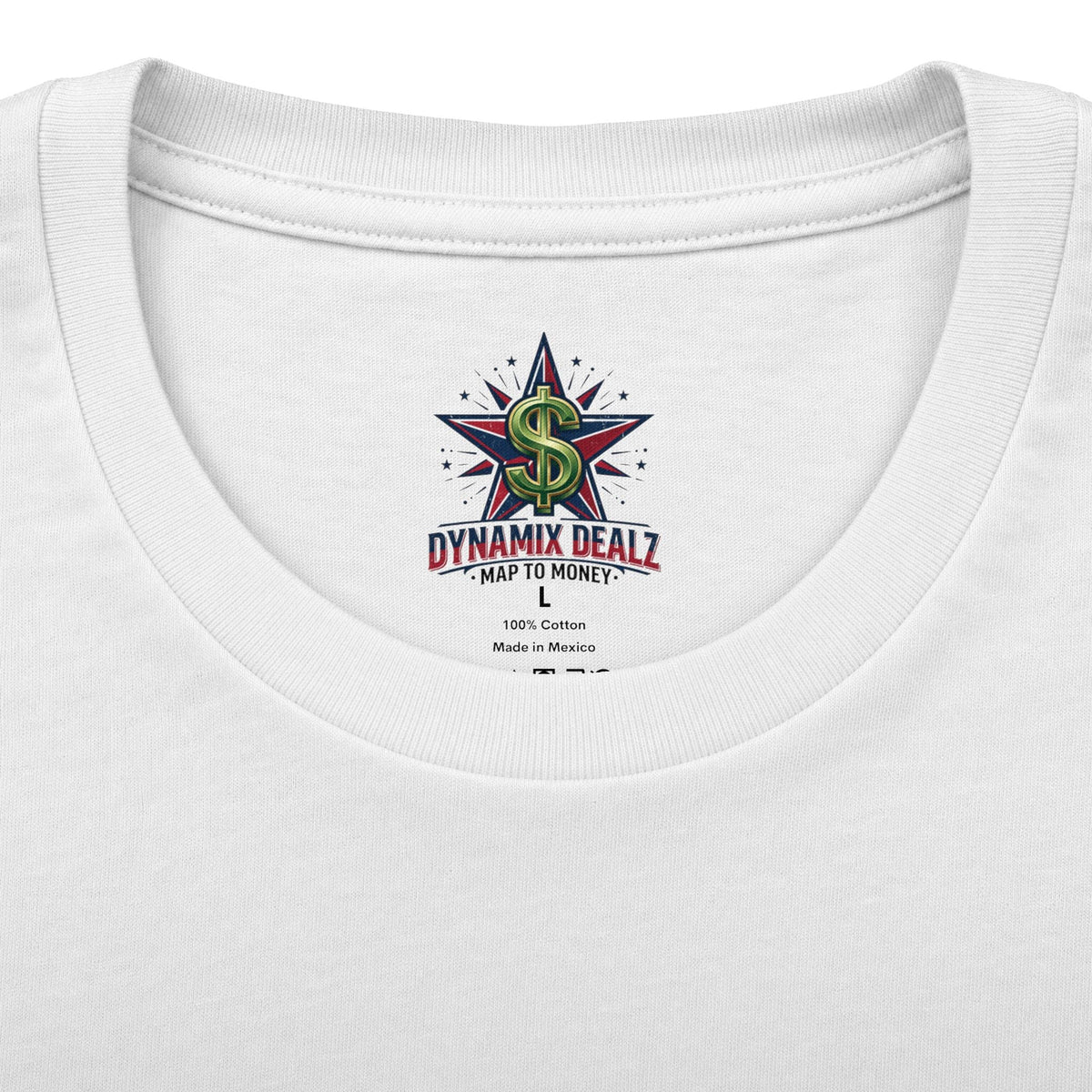 Nothing Tee — 'WHAT!' Repeating Graphic Cotton T-Shirt Printify