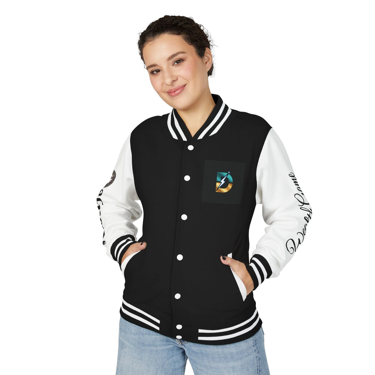 Letterman Jacket — 'Wealth Game' Logo Varsity Jacket (DynamixDealz) Printify