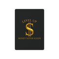 Poker Playing Cards - 'Level Up / Money Never Sleeps' Designer Deck