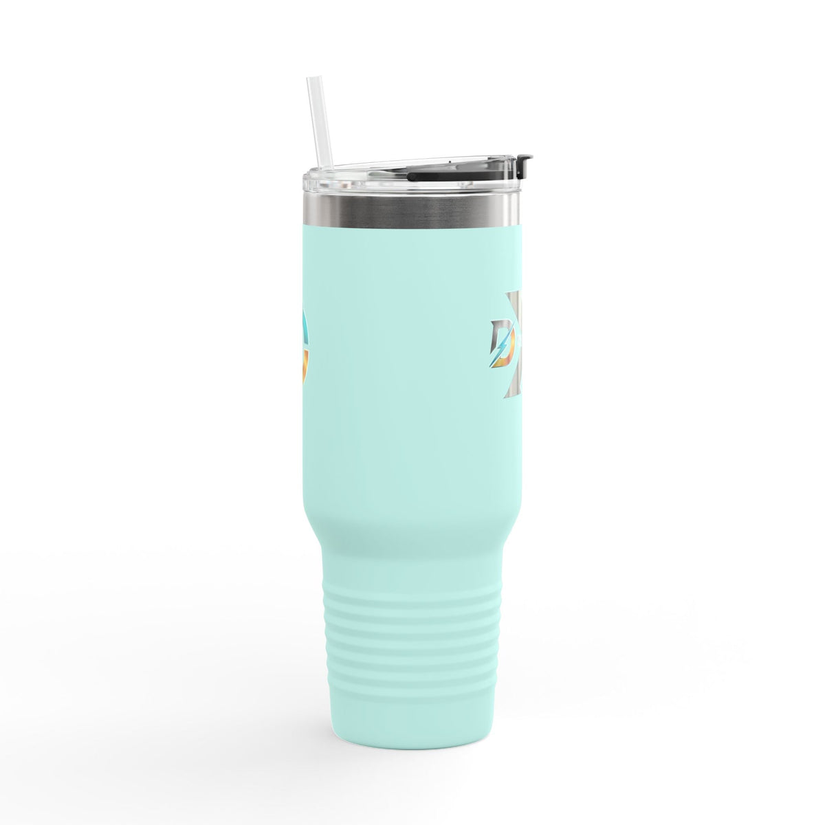 40oz Insulated Travel Mug with Bold Logo — Large Stainless Steel Tumbler Printify