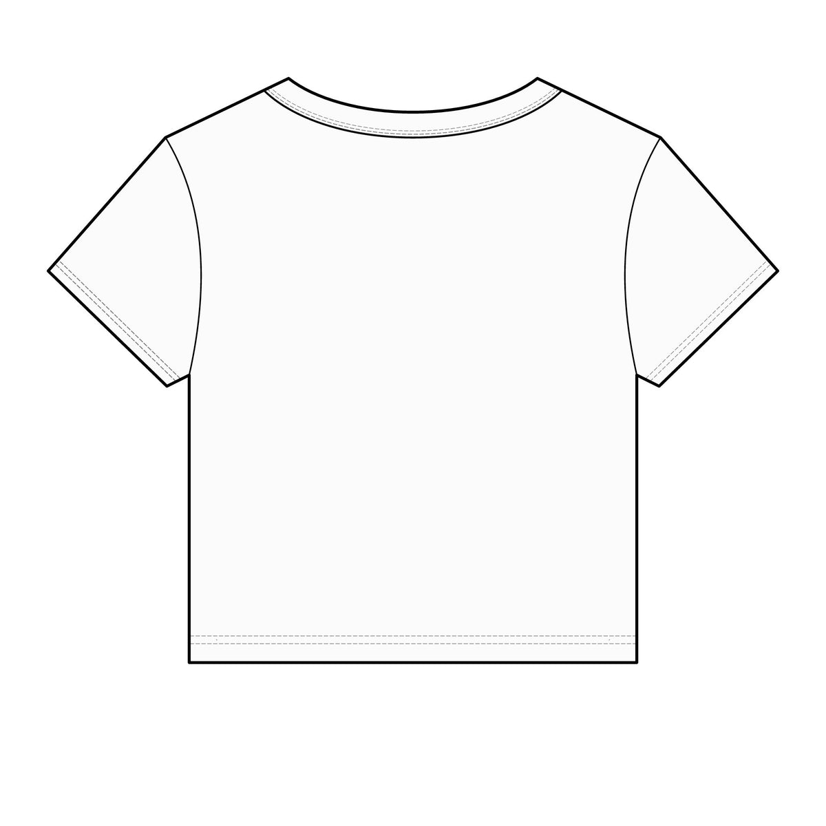 Women's Micro Rib Baby Tee — Minimal 'Top Tier' Chest Logo Crop Tee