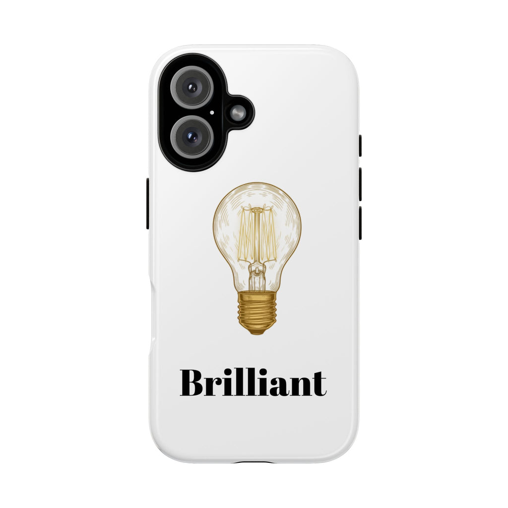 Phone Case — 'Brilliant' Lightbulb Design