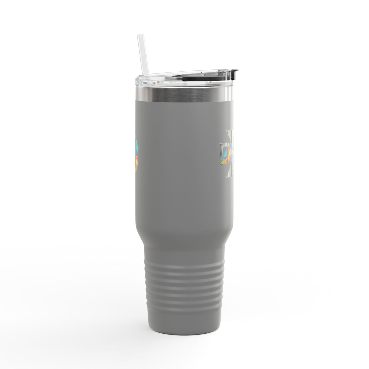 40oz Insulated Travel Mug with Bold Logo — Large Stainless Steel Tumbler Printify