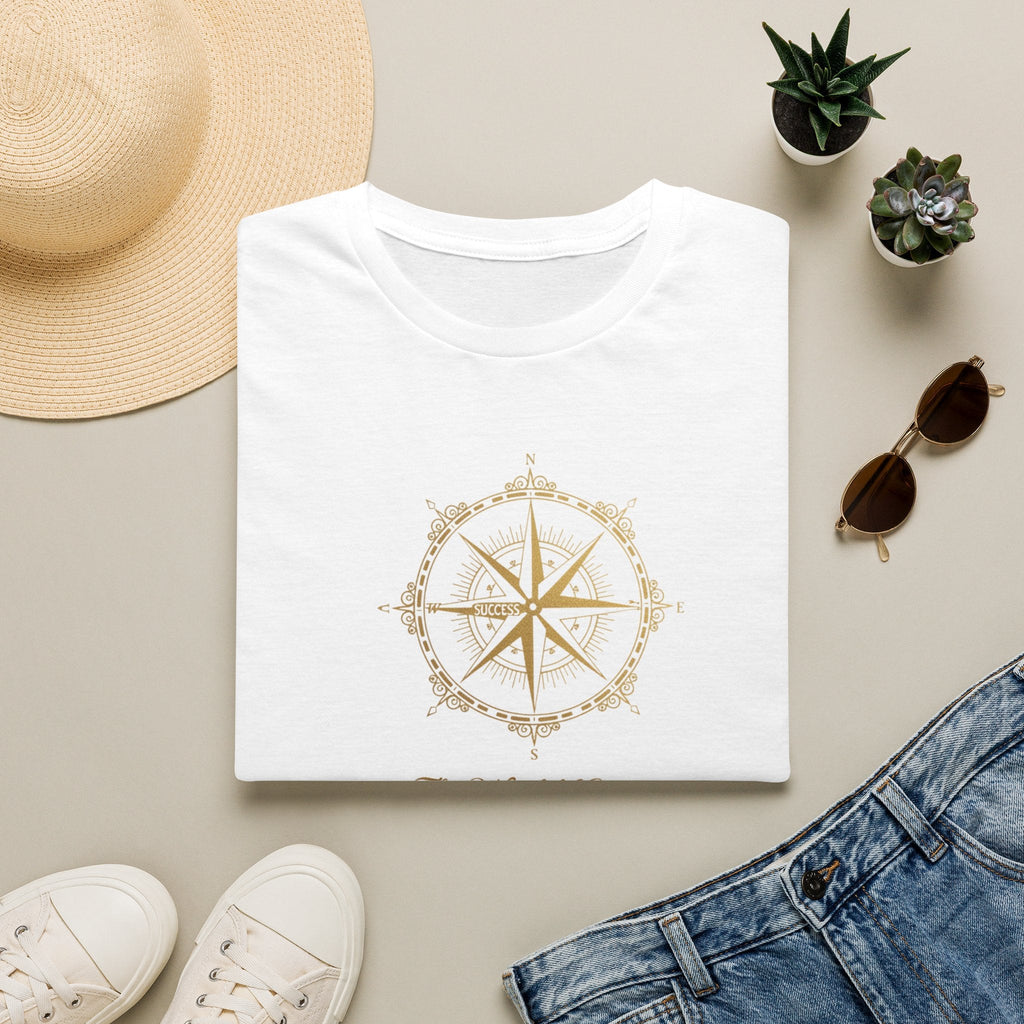 Compass Rose T-Shirt — The World’s Yours Nautical Graphic Tee Printify
