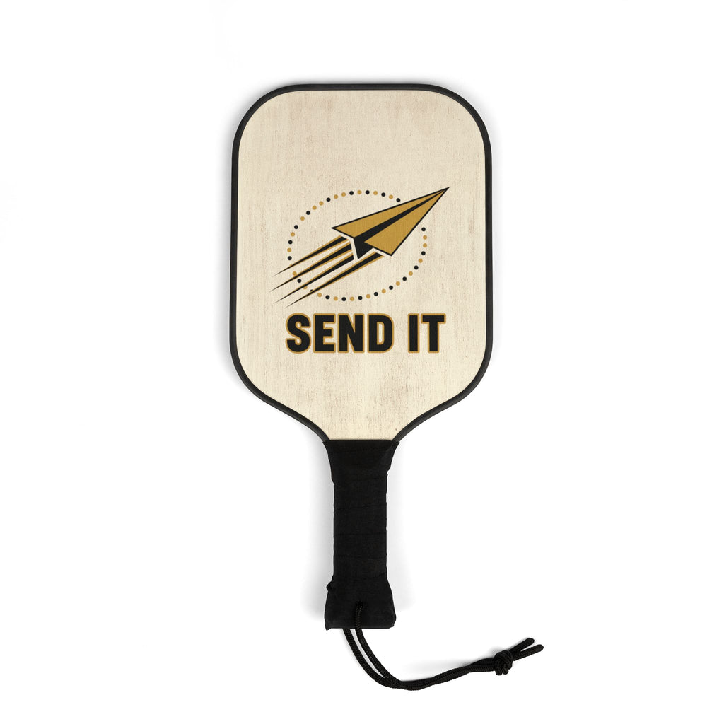 Pickleball Paddle Set — "Send It" Graphic Paddle Kit with Balls