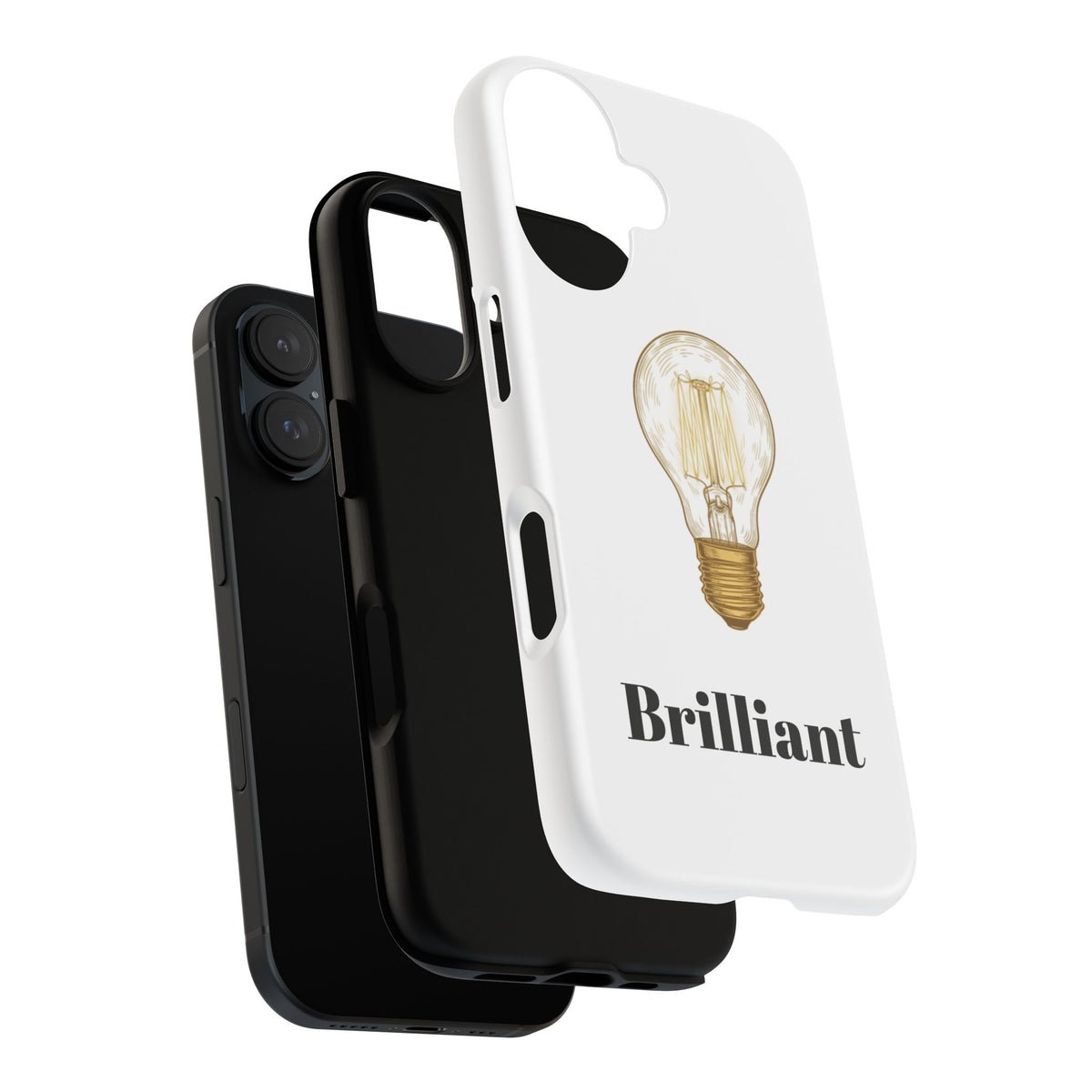 Phone Case — 'Brilliant' Lightbulb Design