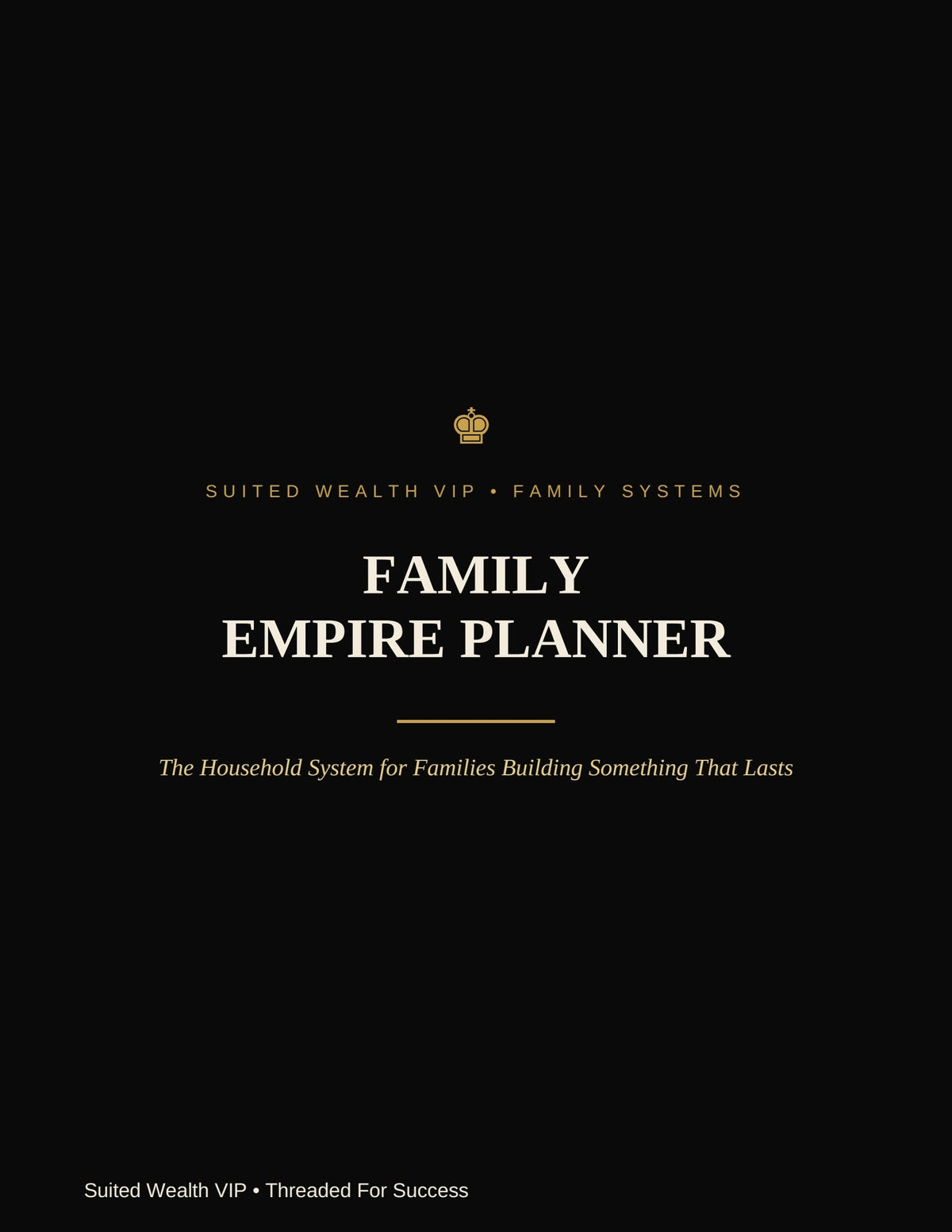 Family Empire Planner — Digital Download | Wealth Building & Family Goal Planner Dynamix Dealz