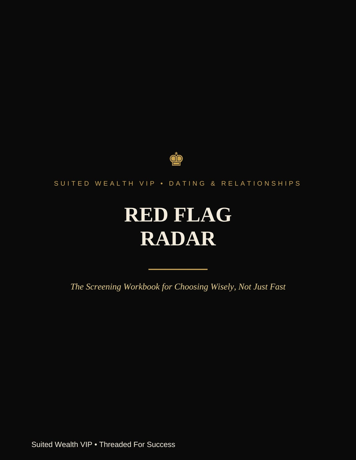 Red Flag Radar — Digital Download | Spot Toxic Patterns & Protect Your Peace Guide Dynamix Dealz