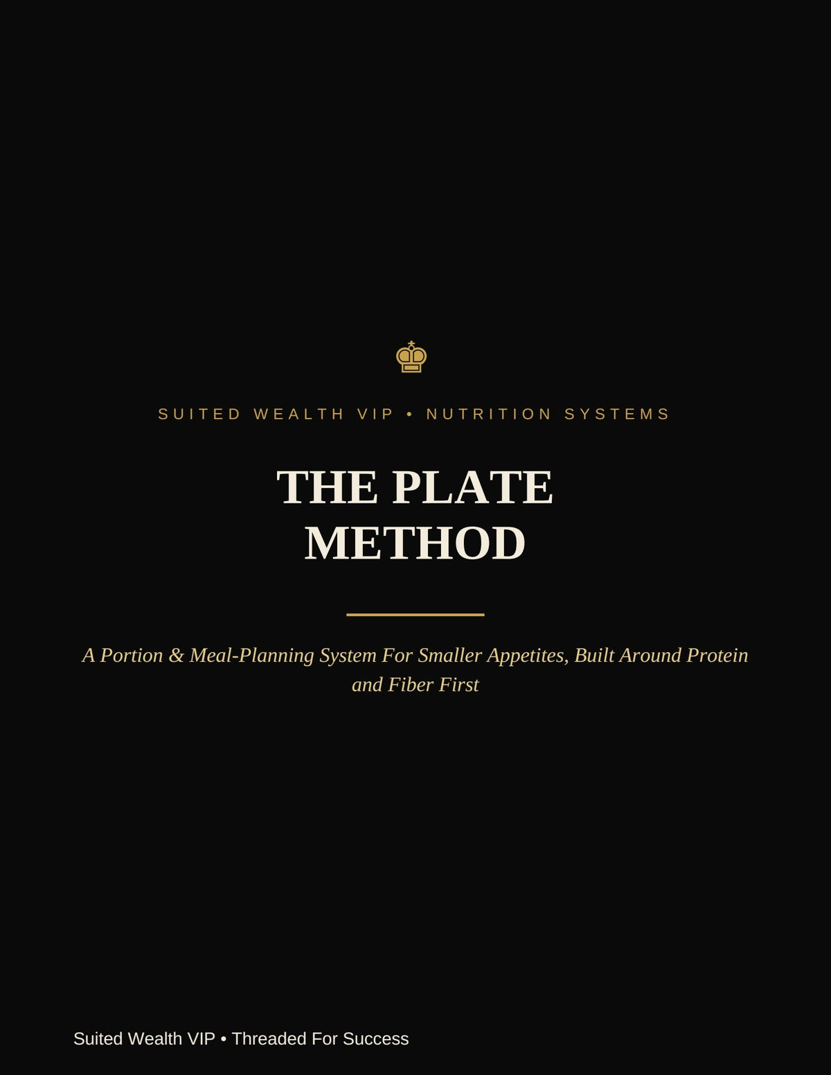 The Plate Method — Digital Download | Simple Portion Control & Balanced Eating Guide Dynamix Dealz