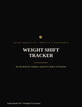 Weight Shift Tracker — Digital Download | Body Transformation & Progress Tracking Journal Dynamix Dealz