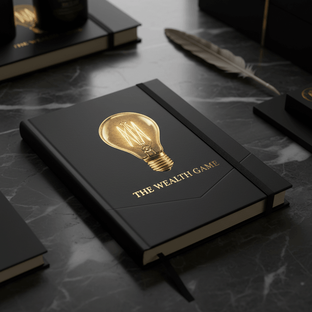 The Wealth Game Illuminate Series Journal - Edison Bulb Cover