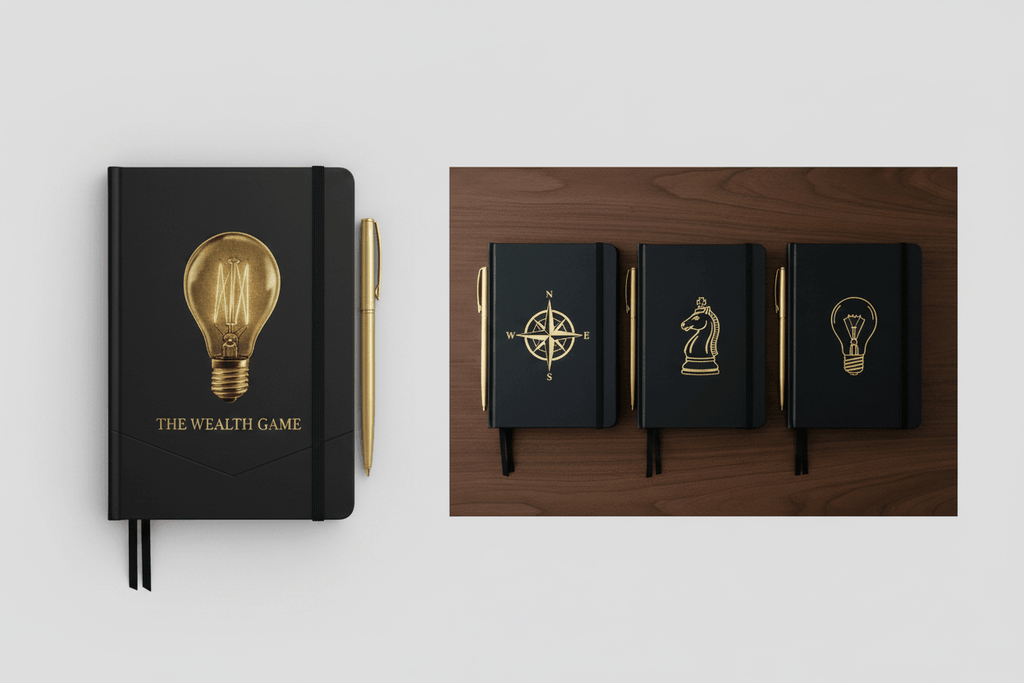 The Wealth Game Illuminate Series Journal - Front and Back