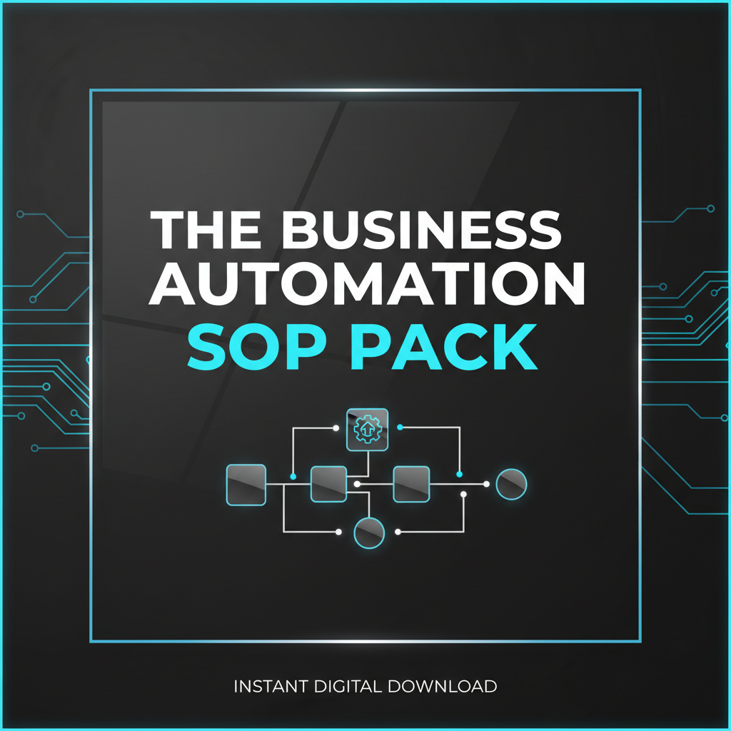 The Business Automation SOP Pack Dynamix Dealz
